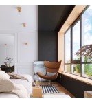 Ceiling lamps - Sollux Plafond ARIZ natural wood SL.0675 - product 6