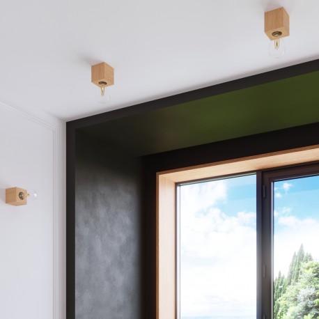 Sollux Plafon ARIZ naturalne drewno SL.0675