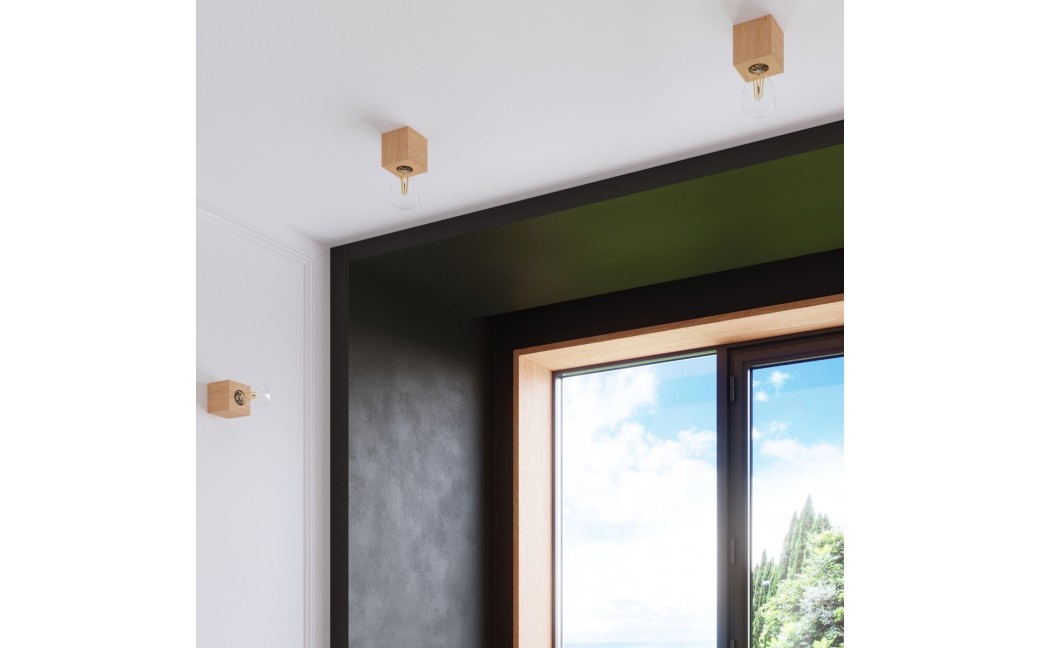 Sollux Plafon ARIZ naturalne drewno SL.0675
