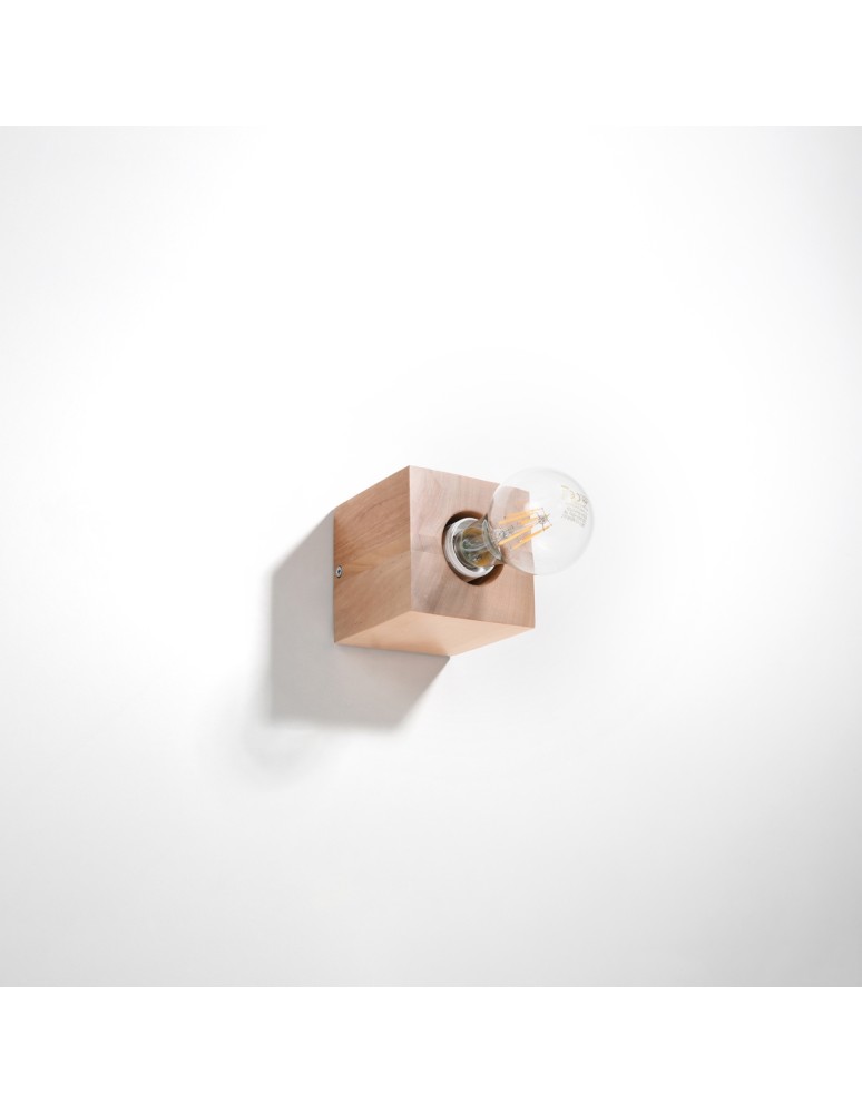 Wall lamps - Sollux Wall lamp ARIZ natural wood SL.0676 - product kolory-swiatla.pl 2