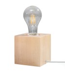 Table lamps - Sollux Desk lamp ARIZ natural wood SL.0677 - product 1
