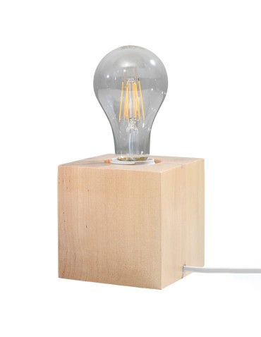 Sollux Desk lamp ARIZ natural wood SL.0677
