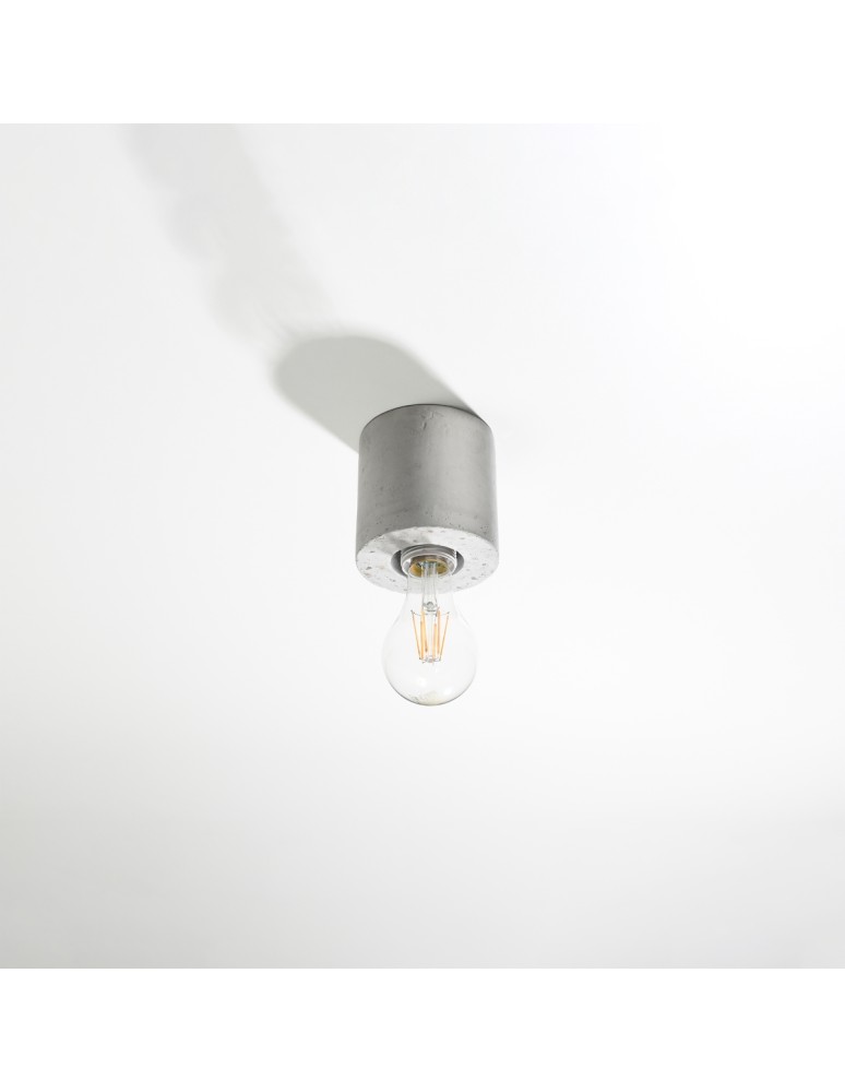 Ceiling lamps - Sollux Plafond SALGADO concrete SL.0678 - product kolory-swiatla.pl 2