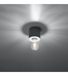 Ceiling lamps - Sollux Plafond SALGADO concrete SL.0678 - product 3