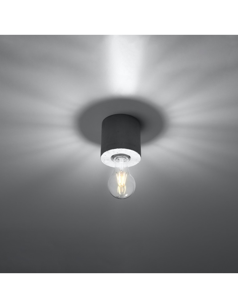 Ceiling lamps - Sollux Plafond SALGADO concrete SL.0678 - product kolory-swiatla.pl 3