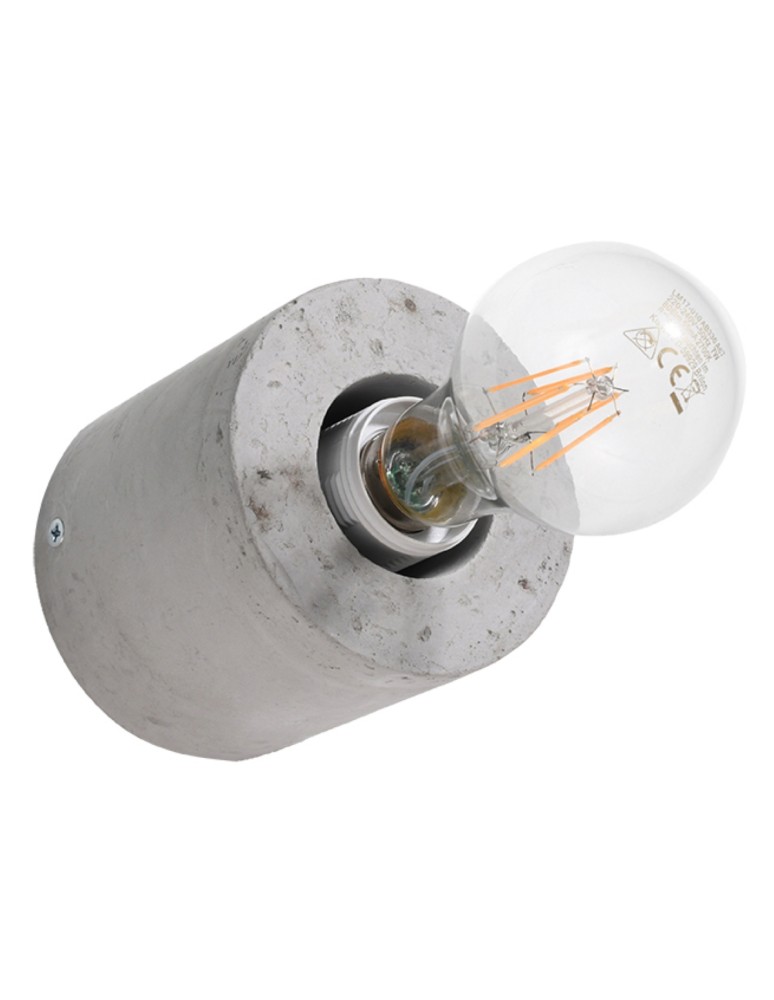 Wall lamps - Sollux Wall lamp SALGADO concrete SL.0679 - product kolory-swiatla.pl 1