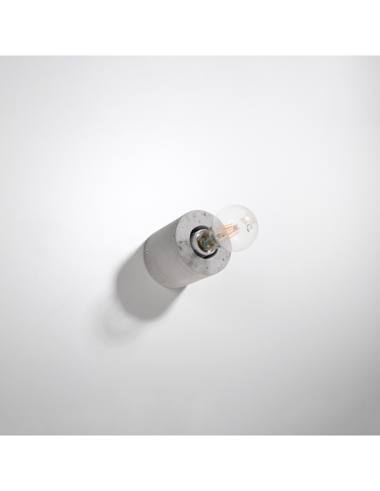 Wall lamps - Sollux Wall lamp SALGADO concrete SL.0679 - product kolory-swiatla.pl 2