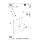 Wall lamps - Sollux Wall lamp SALGADO concrete SL.0679 - product 5