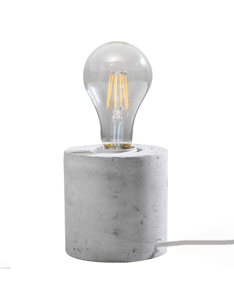 Table lamps - Sollux SALGADO concrete desk lamp SL.0680 - product kolory-swiatla.pl 1