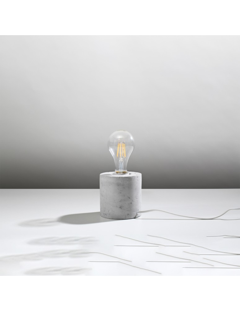 Table lamps - Sollux SALGADO concrete desk lamp SL.0680 - product kolory-swiatla.pl 2