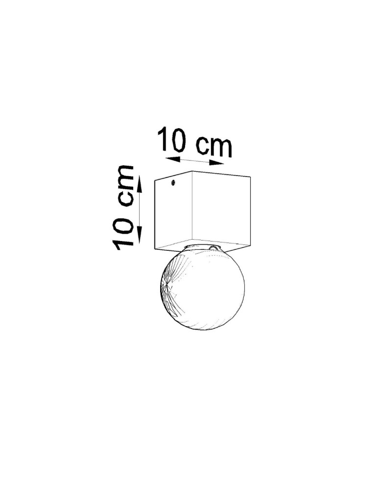 Ceiling lamps - Sollux Plafond ARIZ concrete SL.0681 - product kolory-swiatla.pl 4