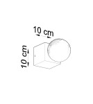 Wall lamps - Sollux Wall lamp ARIZ concrete SL.0682 - product 4