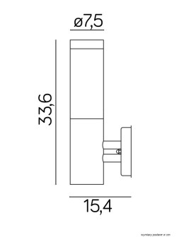 SU-MA Inox ST 025 Wall lamp - product 2