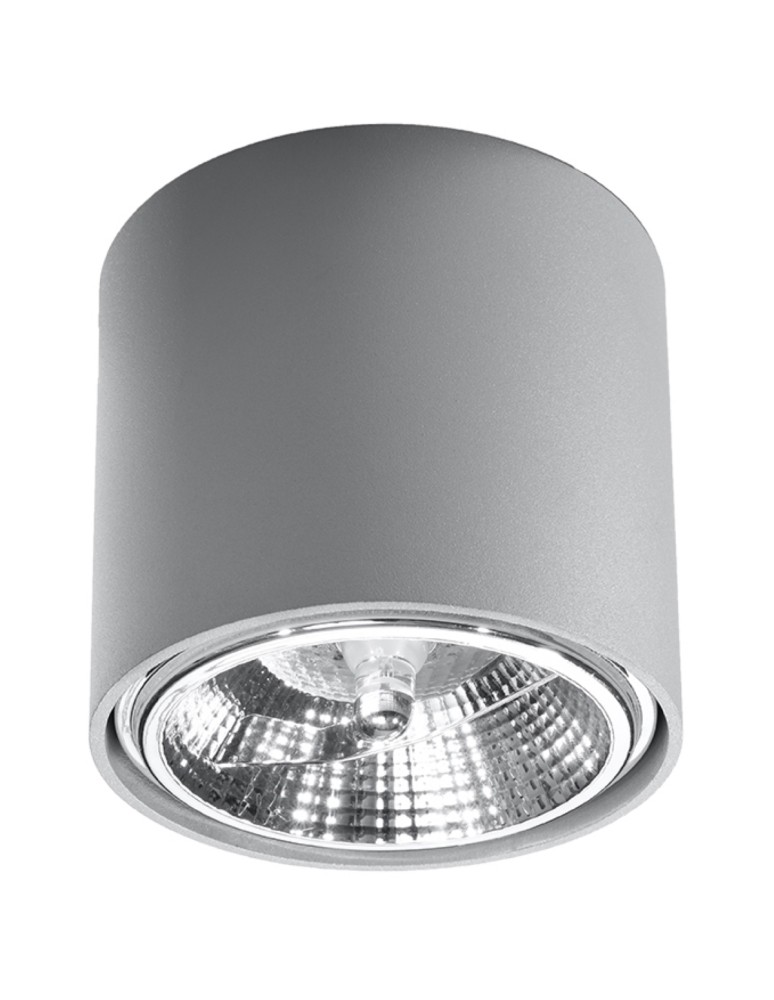 Ceiling lamps - Sollux Plafond TIUBE gray SL.0696 - product kolory-swiatla.pl 1