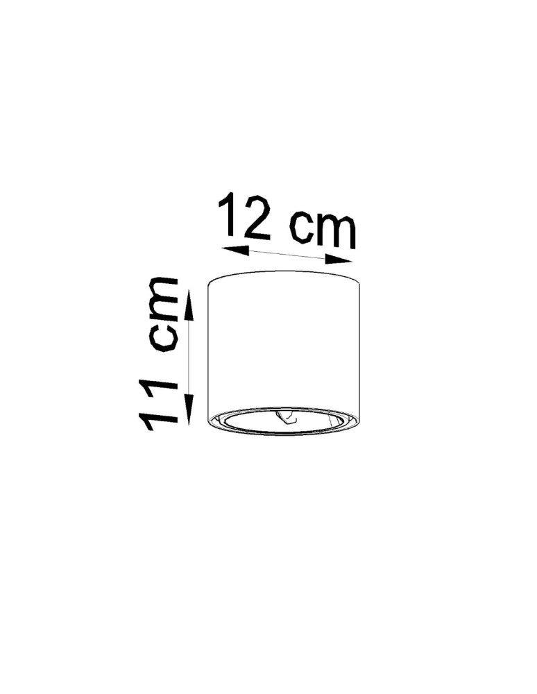 Ceiling lamps - Sollux Plafond TIUBE black SL.0697 - product kolory-swiatla.pl 5