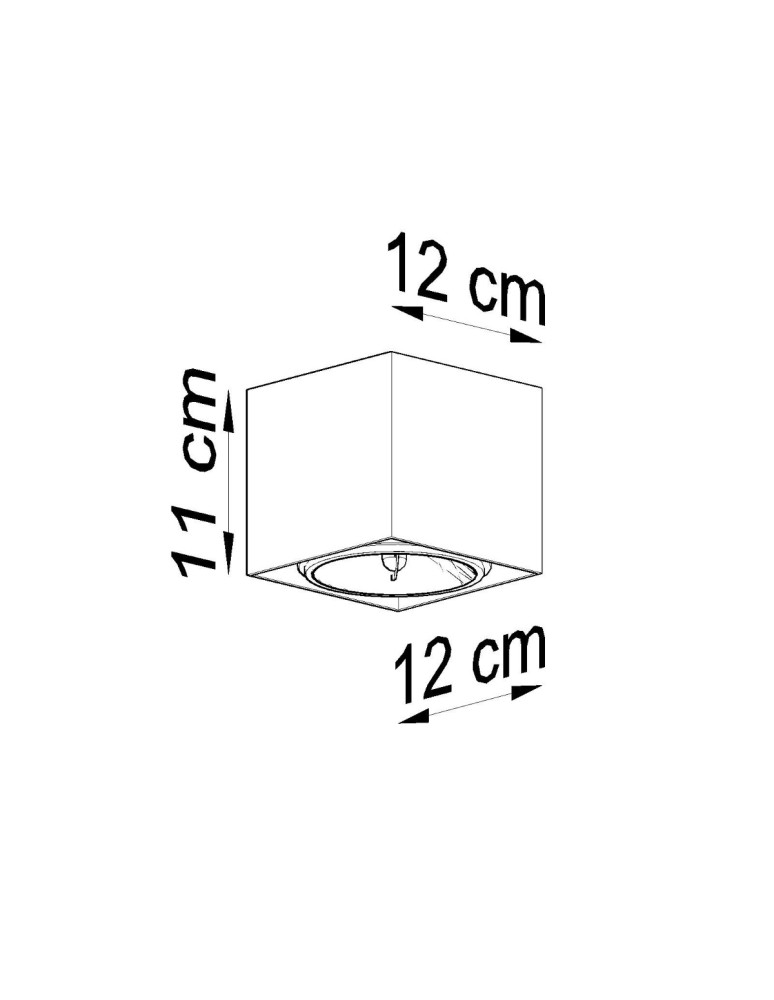 Ceiling lamps - Sollux Plafond BLAKE white SL.0698 - product kolory-swiatla.pl 5