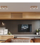 Ceiling lamps - Sollux Plafond BERG 2 natural wood SL.0702 - product 7