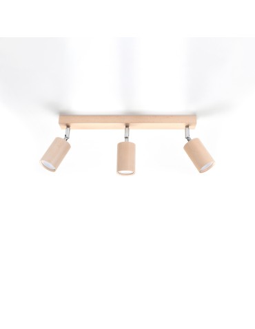 Sollux Plafon BERG 3 naturalne drewno SL.0703 - produkt 2