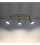 Ceiling lamps - Sollux Plafond BERG 3 natural wood SL.0703 - product 3