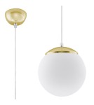 Pendant lamps - Sollux UGO 20 gold pendant lamp SL.0715 - product 1
