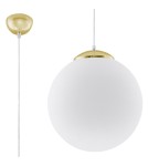 Pendant lamps - Sollux UGO 30 gold pendant lamp SL.0716 - product 1
