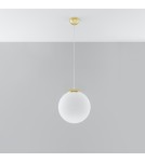 Pendant lamps - Sollux UGO 30 gold pendant lamp SL.0716 - product 2
