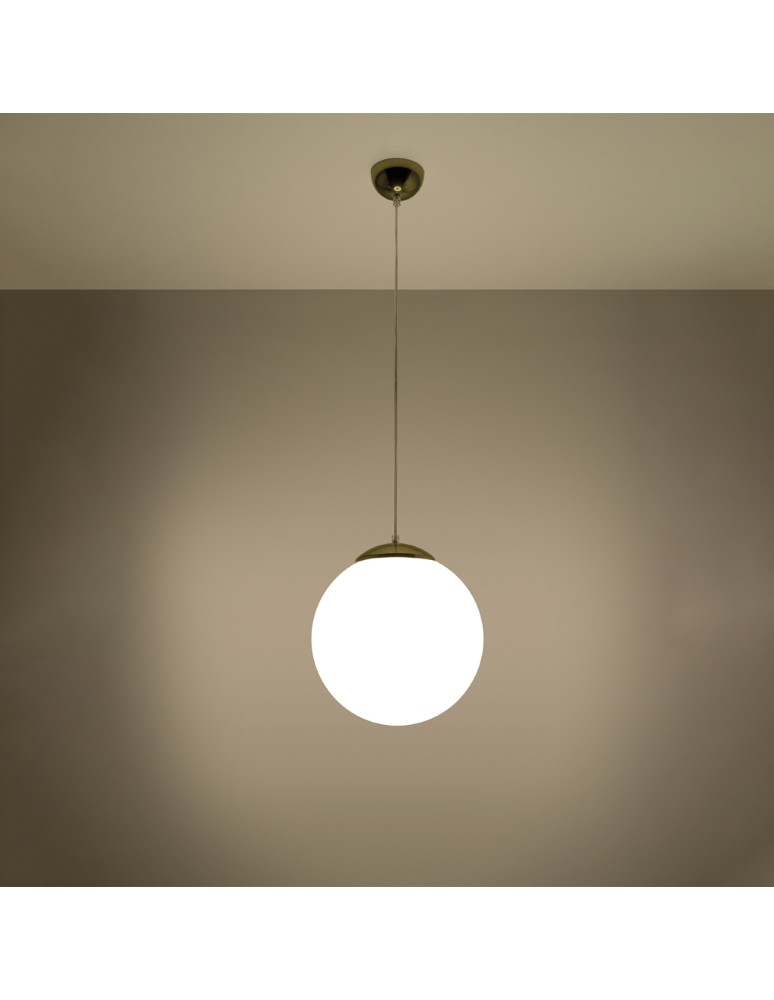 Pendant lamps - Sollux UGO 30 gold pendant lamp SL.0716 - product kolory-swiatla.pl 3