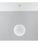 Sollux Lampa wisząca UGO 40 złota SL.0717