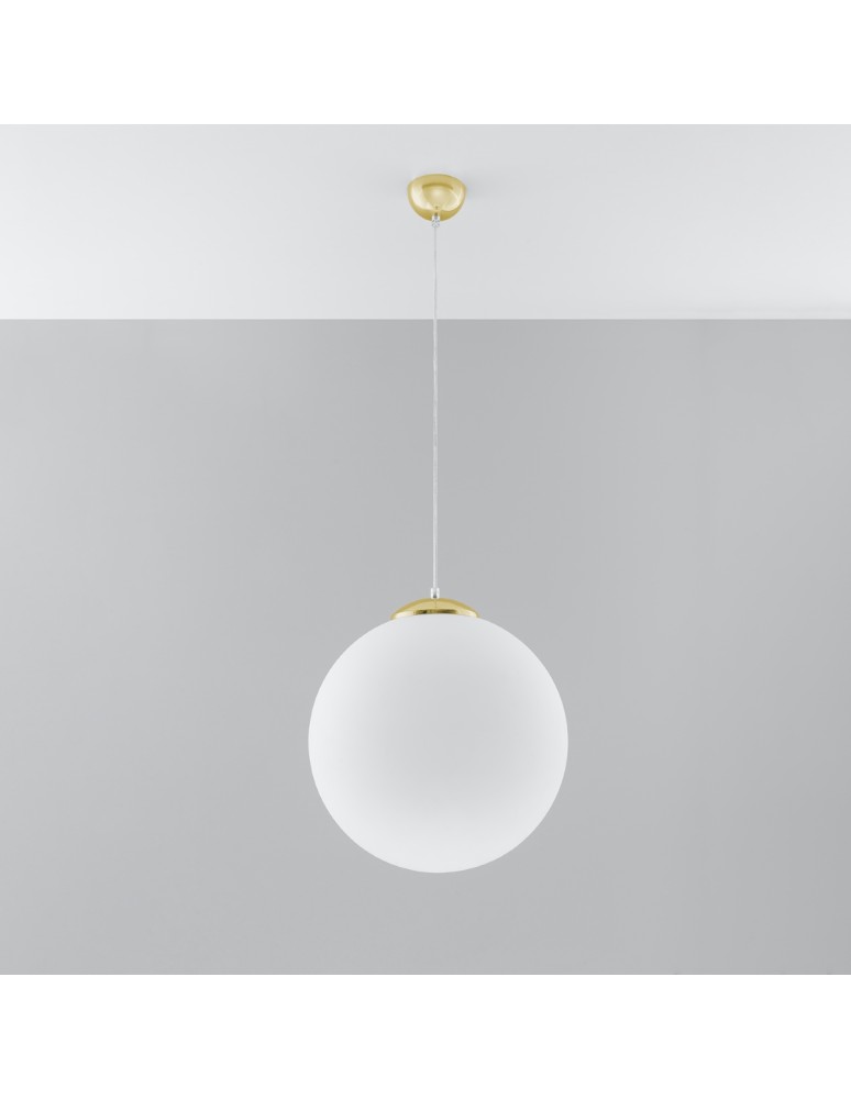 Pendant lamps - Sollux UGO 40 gold pendant lamp SL.0717 - product kolory-swiatla.pl 2