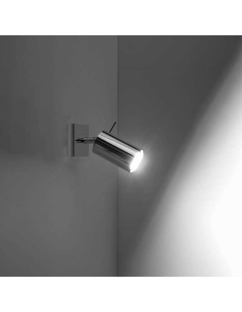 Ceiling lamps - Sollux Wall lamp RING chrome SL.0727 - product kolory-swiatla.pl 3