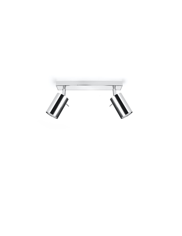 Ceiling lamps - Sollux Plafond RING 2 chrome SL.0728 - product kolory-swiatla.pl 2