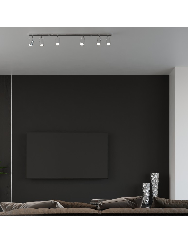 Ceiling lamps - Sollux Plafond RING 2 chrome SL.0728 - product kolory-swiatla.pl 6