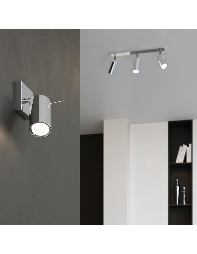 Ceiling lamps - Sollux Plafond RING 2 chrome SL.0728 - product kolory-swiatla.pl 8