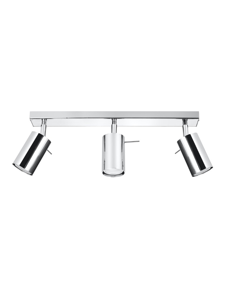 Ceiling lamps - Sollux Plafond RING 3 chrome SL.0729 - product kolory-swiatla.pl 1