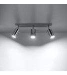 Ceiling lamps - Sollux Plafond RING 3 chrome SL.0729 - product 3