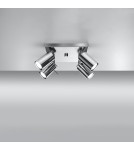 Ceiling lamps - Sollux Plafond RING 4 chrome SL.0730 - product 3