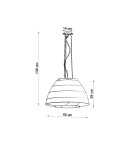 Chandeliers - Sollux Chandelier BELLA 60 white SL.0733 - product 4