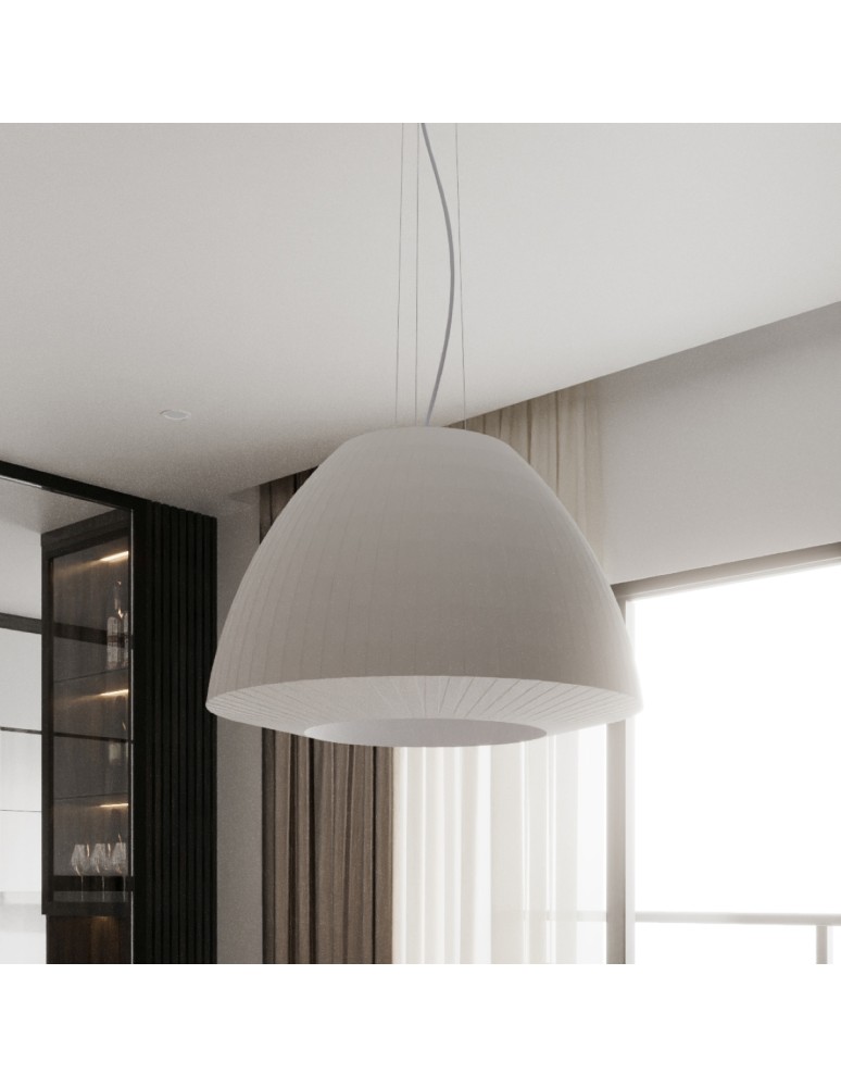 Chandeliers - Sollux Chandelier BELLA 60 white SL.0733 - product kolory-swiatla.pl 8