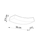 Sollux Kinkiet ceramiczny HATTOR SL.0837