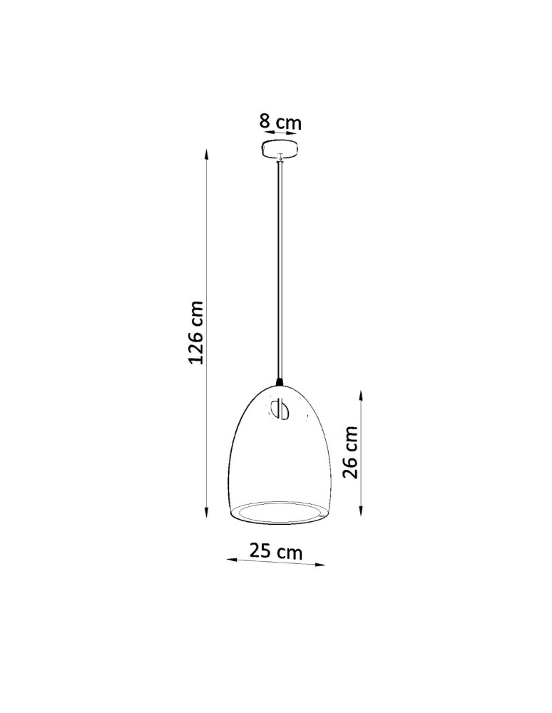 Pendant lamps - Sollux BUKANO ceramic pendant lamp SL.0842 - product kolory-swiatla.pl 4