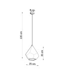 Pendant lamps - Sollux PAVLUS ceramic pendant lamp SL.0844 - product 4