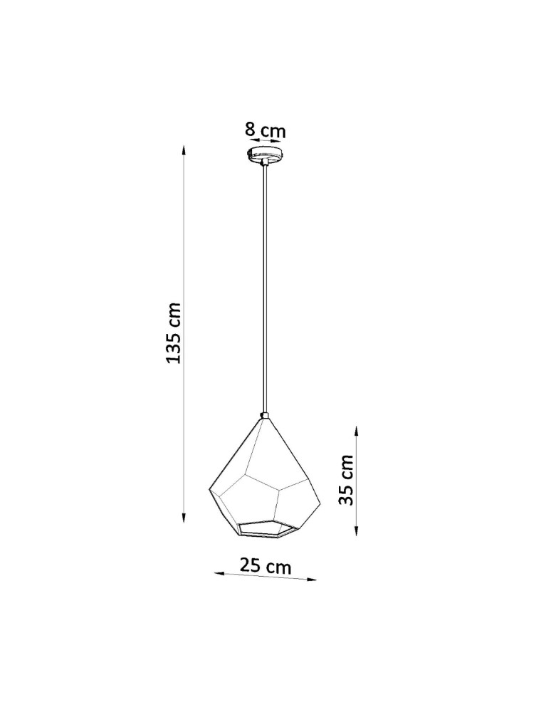 Pendant lamps - Sollux PAVLUS ceramic pendant lamp SL.0844 - product kolory-swiatla.pl 4