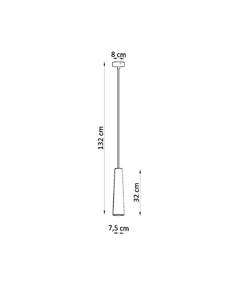 Pendant lamps - Sollux ELECTRA ceramic pendant lamp SL.0845 - product kolory-swiatla.pl 4
