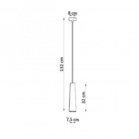 Sollux Lampa wisząca ceramiczna ELECTRA SL.0845