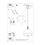 Pendant lamps - Sollux PABLITO pendant lamp SL.0847 - product 5