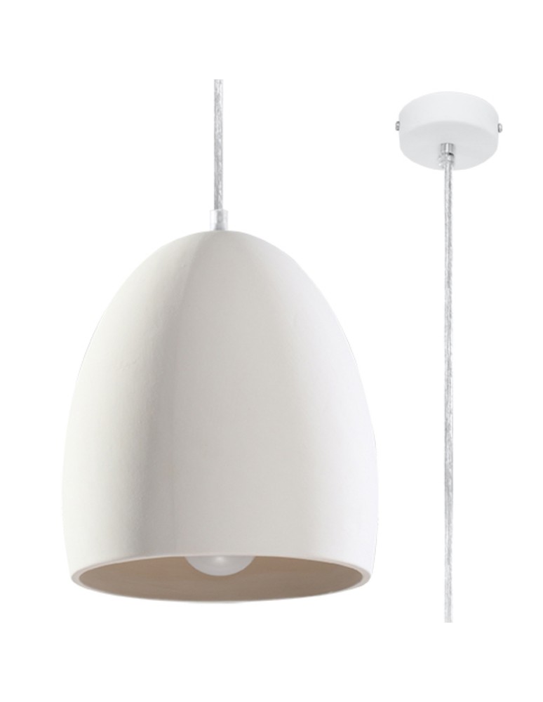 Pendant lamps - Sollux FLAWIUSZ ceramic pendant lamp SL.0848 - product kolory-swiatla.pl 1