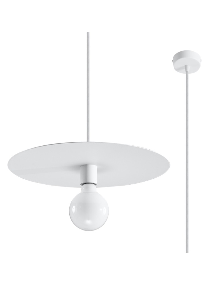 Pendant lamps - Sollux FLAVIO pendant lamp white SL.0852 - product kolory-swiatla.pl 1
