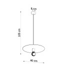 Pendant lamps - Sollux FLAVIO pendant lamp white SL.0852 - product 4