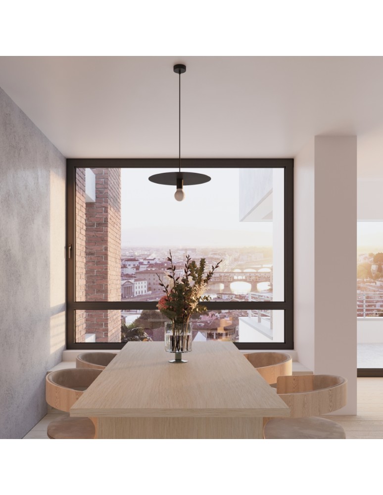 Pendant lamps - Sollux FLAVIO pendant lamp black SL.0853 - product kolory-swiatla.pl 6