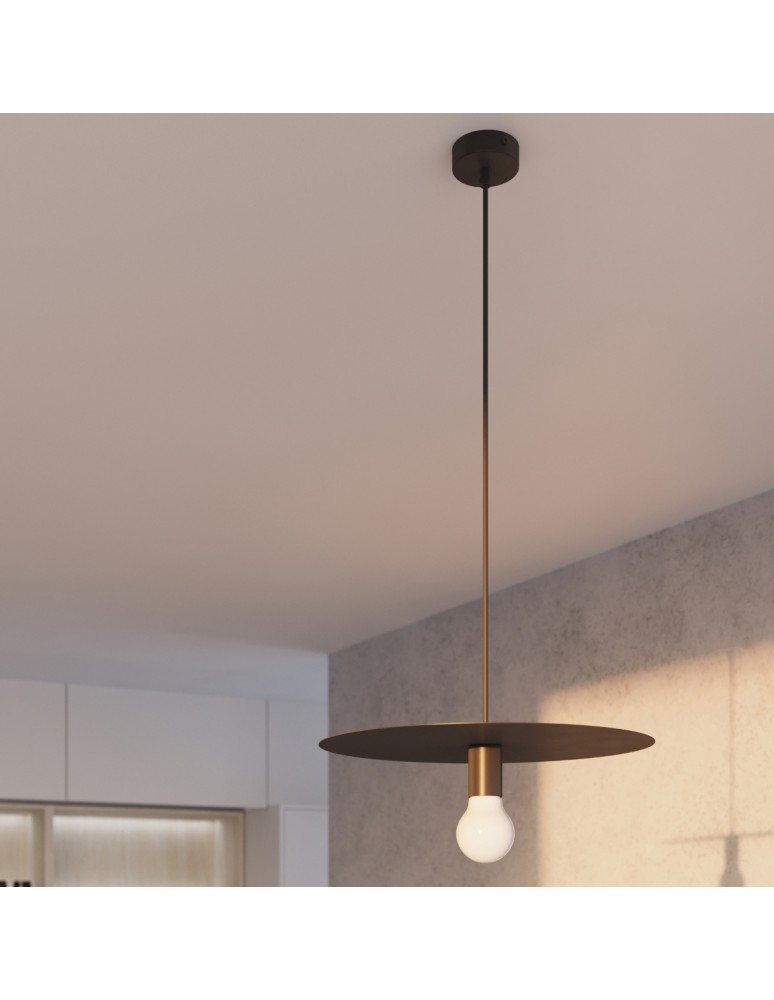 Pendant lamps - Sollux FLAVIO pendant lamp black SL.0853 - product kolory-swiatla.pl 8